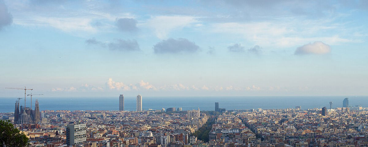 Barcelona skyline