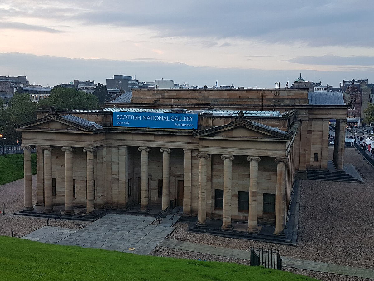 The Scottish National Gallery on The Mound