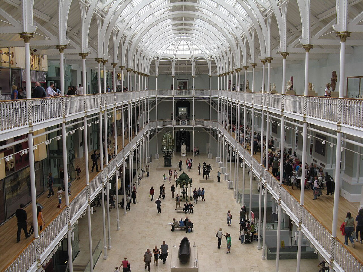 The Grand Gallery of the National Museum of Scotland