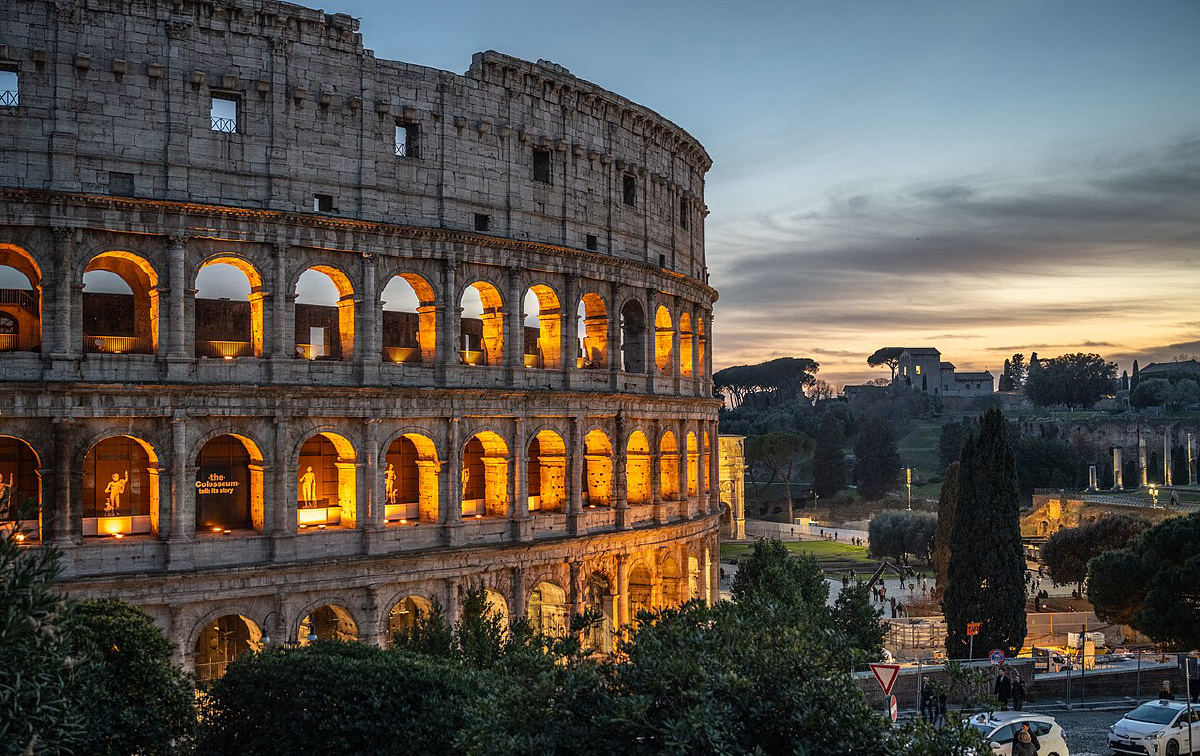The Colosseum in Rome